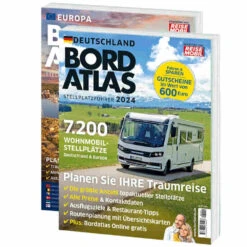 Reisemobil Bordatlas Stellplatzführer 2024 - Deutschland Und Europa -Camping Gluck Store 066020 2