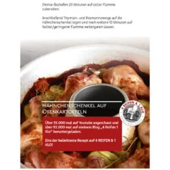 4Reifen1Klo Kochbuch - Herzhaftes Aus Dem Omnia-Backofen 8 4Reifen1Klo Kochbuch - Herzhaftes Aus Dem Omnia-Backofen -Camping Gluck Store 105144 3