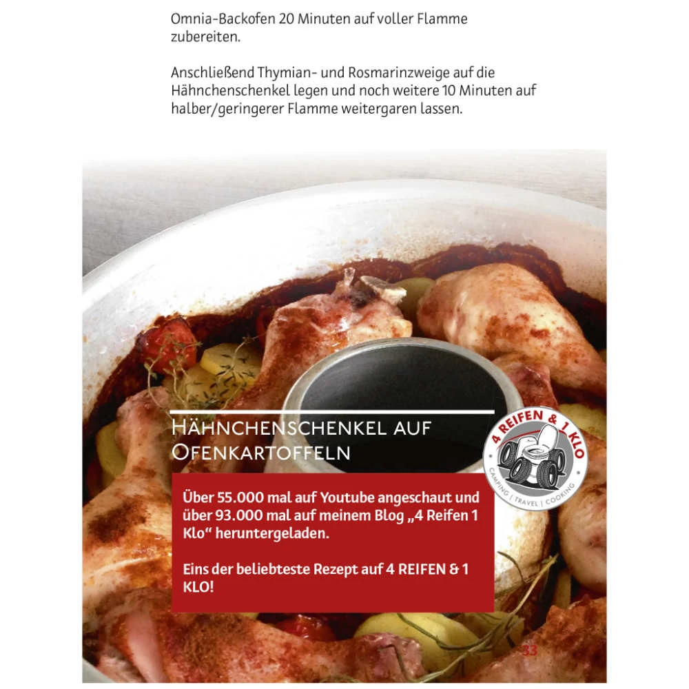 4Reifen1Klo Kochbuch - Herzhaftes Aus Dem Omnia-Backofen 4 4Reifen1Klo Kochbuch - Herzhaftes Aus Dem Omnia-Backofen – Bild 4