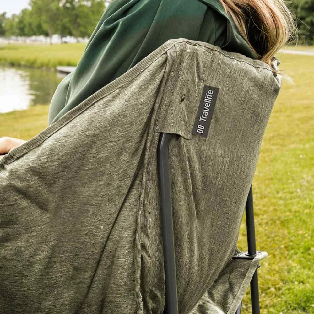 Travellife Faltsessel Lago Cross, Moss Green 2 Travellife Faltsessel Lago Cross, Moss Green – Bild 2