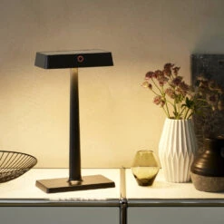 Sigor Akku-Tischleuchte Nuindie Charge 330 Mm, Schwarz 7 Sigor Akku-Tischleuchte Nuindie Charge 330 Mm, Schwarz -Camping Gluck Store 19880246 2