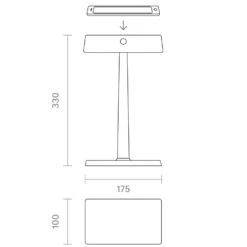Sigor Akku-Tischleuchte Nuindie Charge 330 Mm, Schwarz 9 Sigor Akku-Tischleuchte Nuindie Charge 330 Mm, Schwarz -Camping Gluck Store 19880246 4