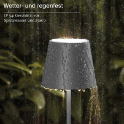 Sigor Akku-Tischleuchte Nuindie 380 Mm, Anthrazit -Camping Gluck Store 19881660 3