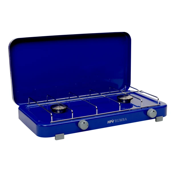 HPV Kocher Rumba 2-flamm 50 Mbar, Ohne ZS 1 HPV Kocher Rumba 2-flamm 50 Mbar, Ohne ZS