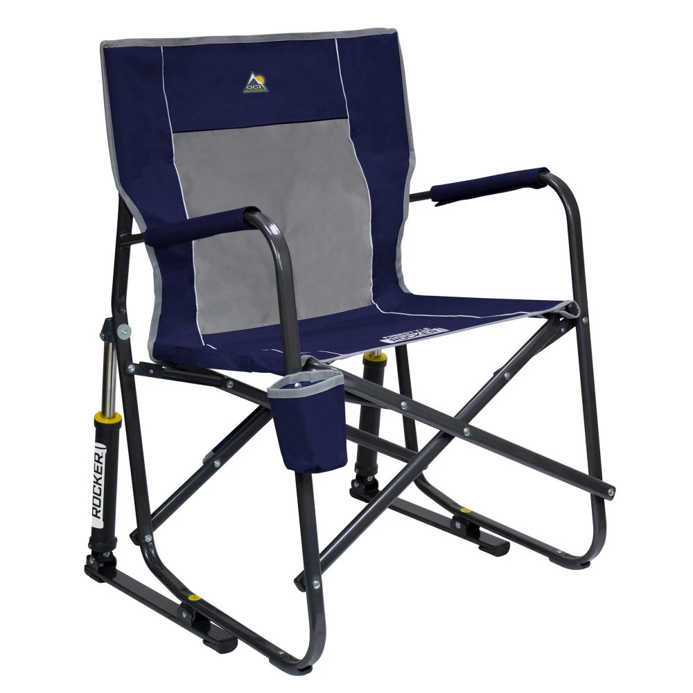 GCI Outdoor Schaukelstuhl Freestyle Rocker Blau 1 GCI Outdoor Schaukelstuhl Freestyle Rocker Blau