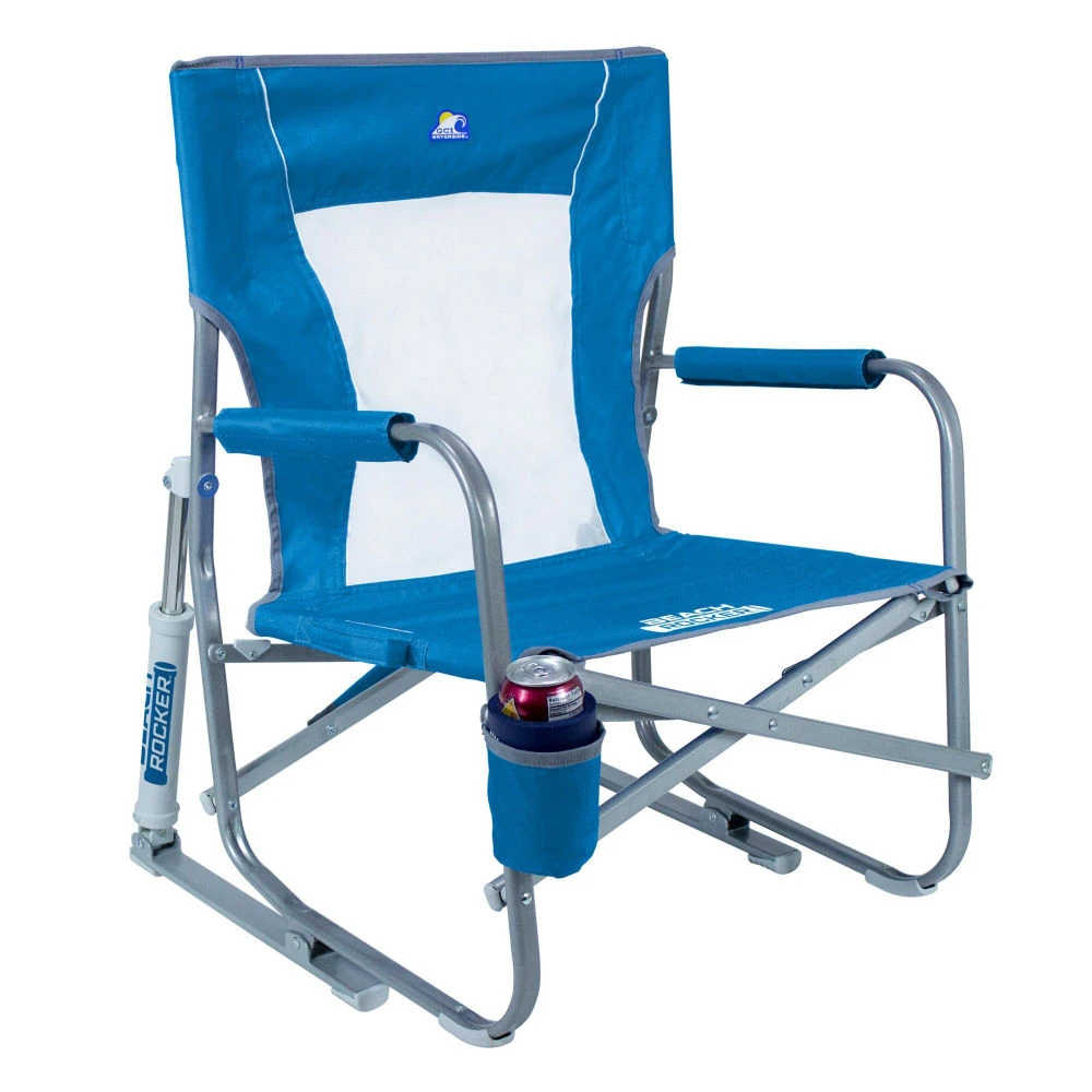 GCI Outdoor Schaukelstuhl Beach Rocker Blau 1 GCI Outdoor Schaukelstuhl Beach Rocker Blau