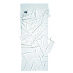 Cocoon Leicht-Reiseschlafsack Rechteckig, Weiß