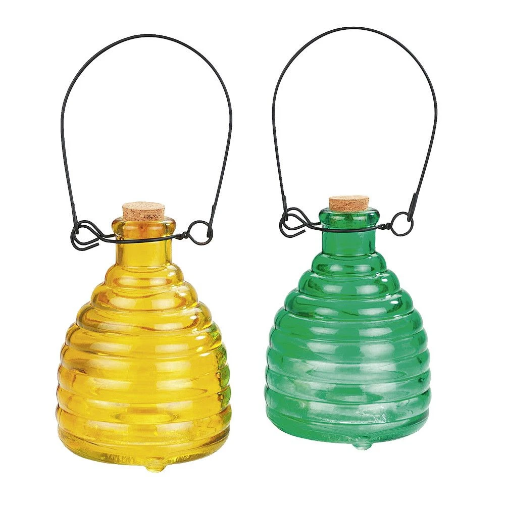 Wenko Wespenfallen Aus Glas 2er Set 1 Wenko Wespenfallen Aus Glas 2er Set