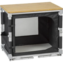 Brunner Kochbox Azabache Cube Alu, Grau