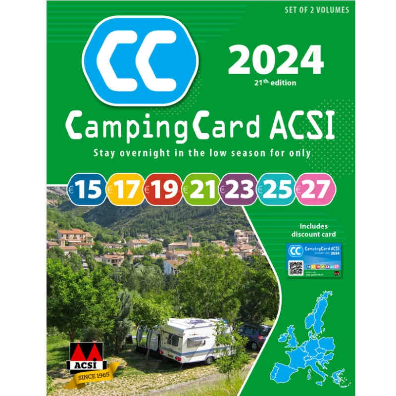 ACSI CampingCard 2024, Englisch 1 ACSI CampingCard 2024, Englisch