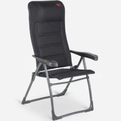 Crespo Campingstuhl AP/215 - Air-Deluxe, Schwarz